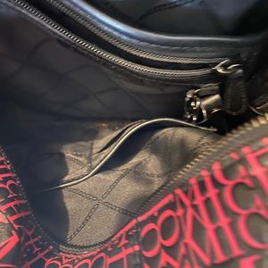 Michael kors rare pink lettered medium sized backpack